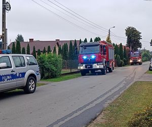 Tragiczny pożar drewnianego domu pod Terespolem. Nie żyje ojciec i syn