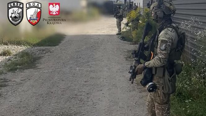 Zlikwidowali fabrykę śmierci pod Pruszkowem. 800 kilogramów środków odurzających warte miliony złotych