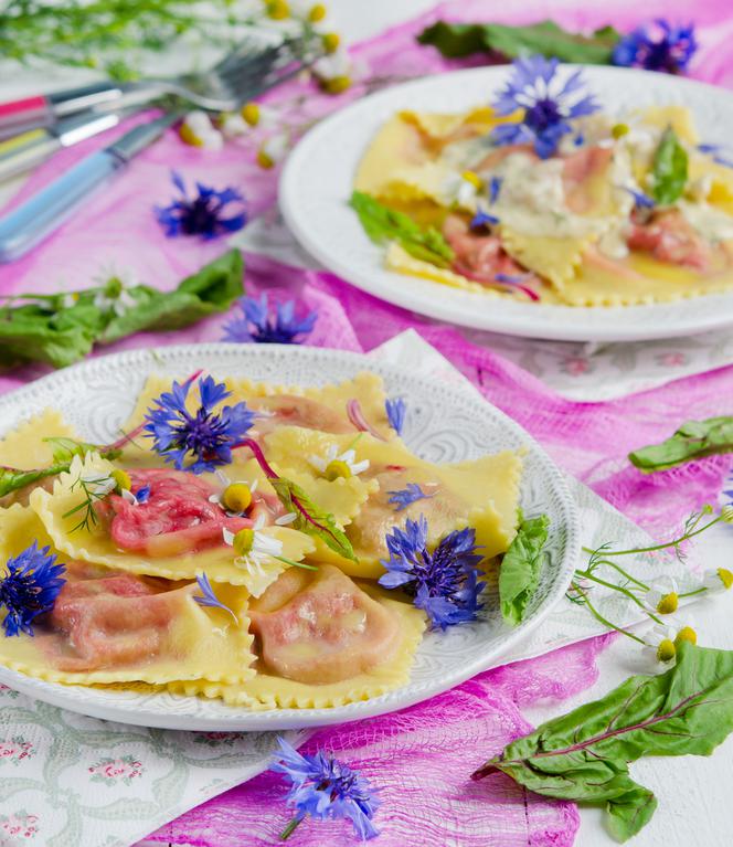 Pierogi z botwiną i serem feta - znakomite wiosenne danie