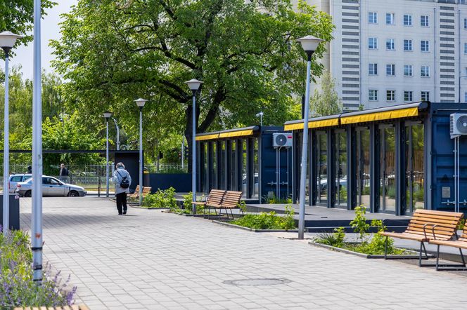 Centrum Lokalne Kamionek wiosną 2025 r.