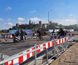 Remont mostu Grunwaldzkiego w Krakowie
