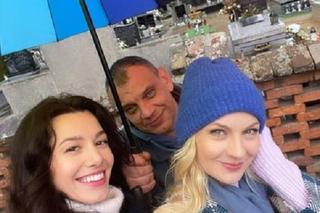 M jak miłość na planie. Jagoda (Katarzyna Kołeczek), Ola (Justyna Karłowska)