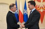 Prezydent Andrzej Duda spotkał się z nowym sekretarzem generalnym NATO Markiem Rutte