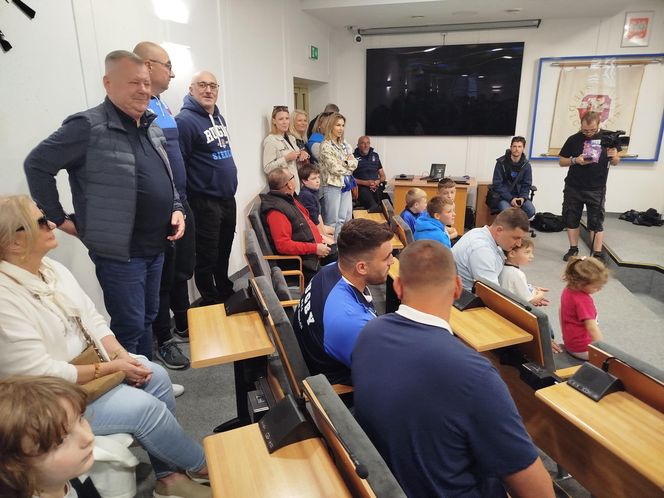 Społeczność sportowców i kibiców rugby z Siedlec uczciła największy z dotychczasowych sukcesów w historii klubu