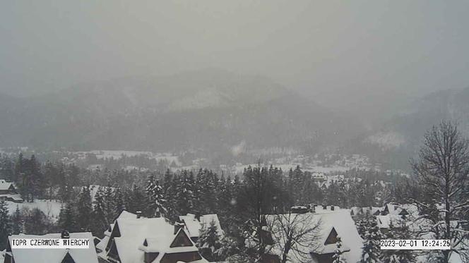 Atak zimy w Tatrach