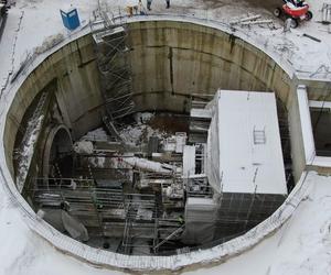 Maszyna do drążenia tunelu w Łodzi