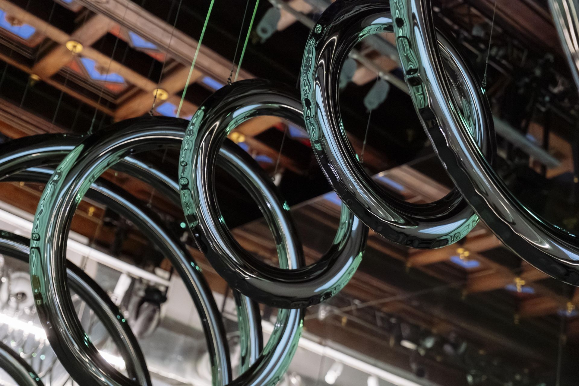 Wystawa Interferencje Oskara Zięty