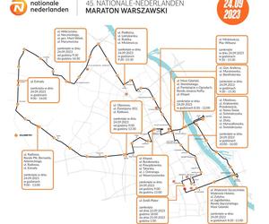 W niedzielę 45. Maraton Warszawski