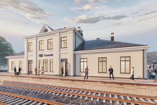 Lubelskie - spółka PKP rozpoczęła przebudowę dworca w Trawnikach