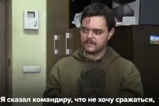 Wojna w Ukrainie: Brytyjski żołnierz wzięty do niewoli. Rosjanie zmusili go do wywiadu [WIDEO]