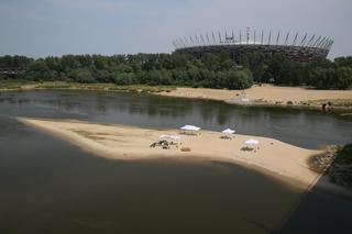 Poziom wody w Wiśle spadł poniżej 40 centymetrów. Wstrzymano kursowanie promów