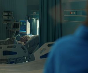 Barwy szczęścia, odcinek 3201. Władysław Grad (Zbigniew Stryj), Weronika (Maria Świłpa)