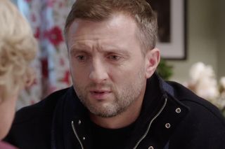 M jak miłość odc. 1861. Bartek (Arkadiusz Smoleński), Barbara (Teresa Lipowska)