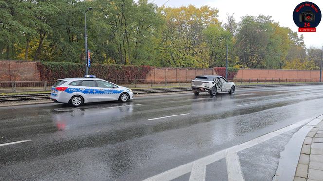 Wypadek na Woli. Sprawcy uciekli z miejsca zdarzenia