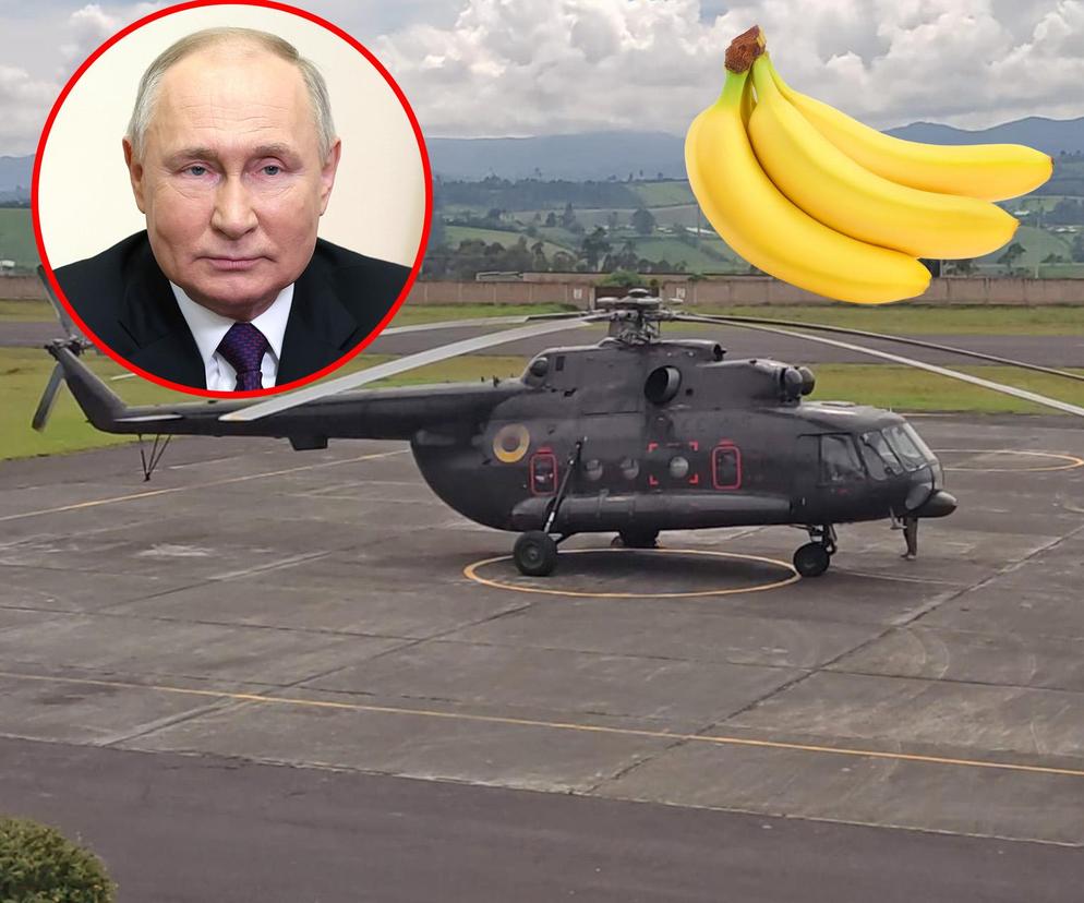 Mi17 Putin i banany