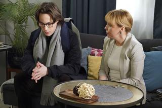 Barwy szczęścia odc. 2675. Sabina (Barbara Jonak), Kajtek (Jakub Dmochowski)