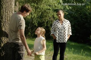 M jak miłość odc. 1763. Magda (Anna Mucha), Dima (Michaił Pszeniczny), Nadia (Mira Fareniuk)