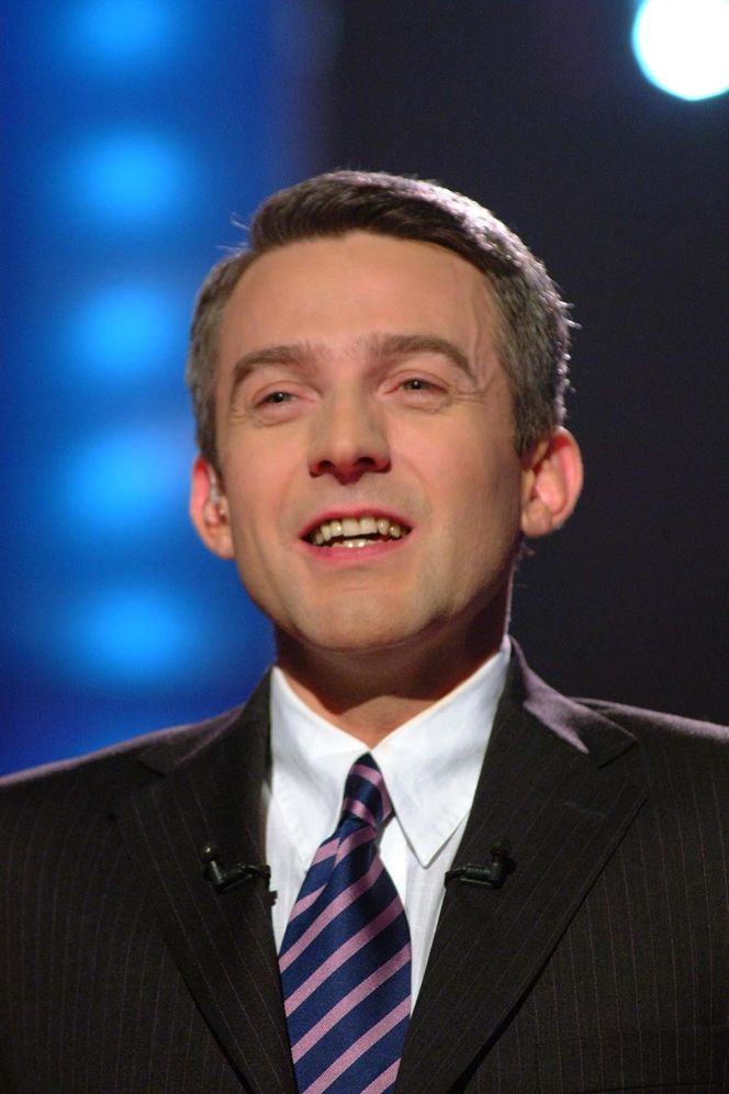 Hubert Urbański w "Milionerach" TVN-u