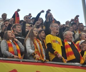 Korona Kielce - Lech Poznań. Zdjęcia kibiców na Exbud Arenie