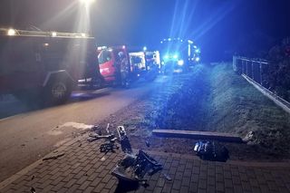  Śmiertelny wypadek pod Sieradzem. 23-letnia kobieta nie żyje [ZDJĘCIA].