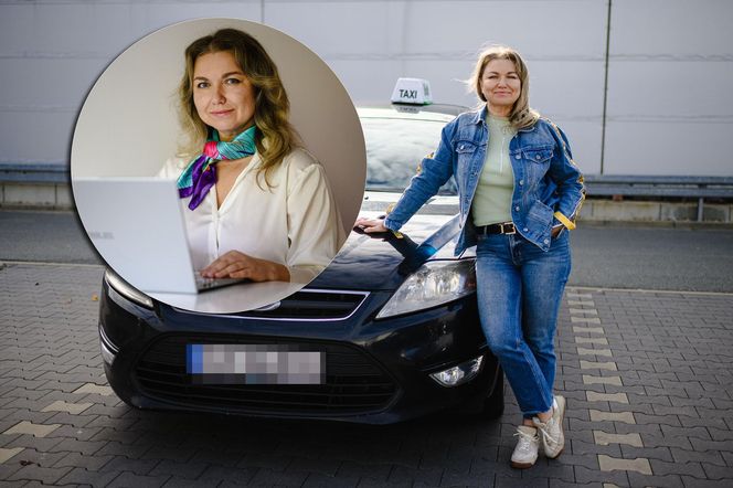 Z korporacji przesiadła się do taksówki