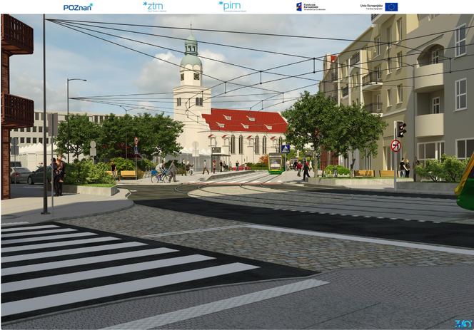 Wilda: Miasto wyłoniło wykonawcę przebudowy Wierzbięcic i 28 czerwca! Co się zmieni? 