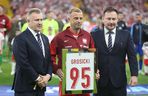 Pożegnanie Kamila Grosickiego na meczu Polska - Mołdawia
