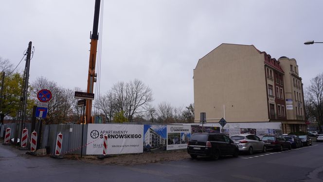 Postępują prace nad nowym apartamentowcem w centrum Olsztyna. Zobacz nowe zdjęcia