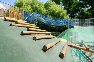 Plac zabaw w Parku Ujazdowskim