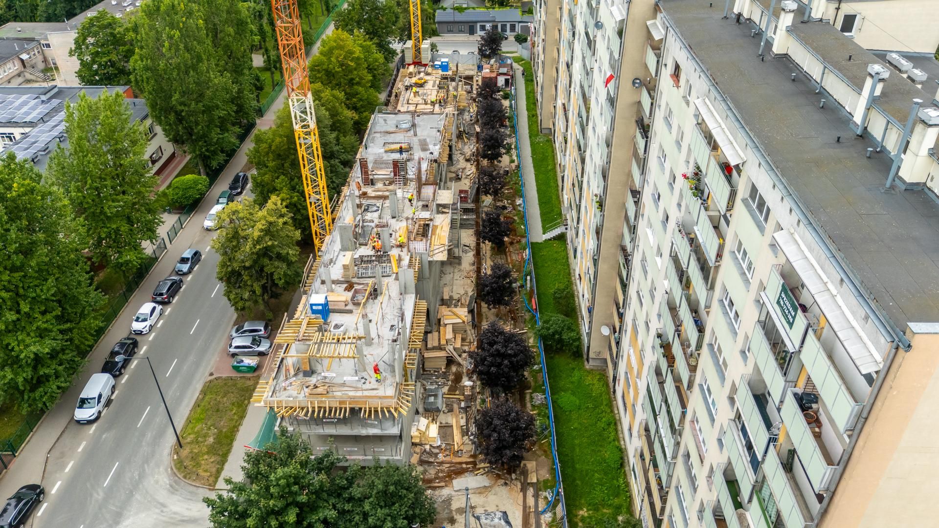 Inwestycja Wola Księcia Janusza w Warszawie w budowie