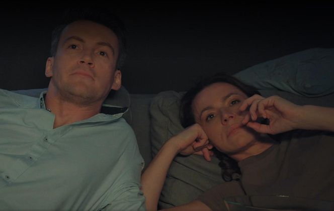 M jak miłość odc. 1874. Jakub Karski (Krzysztof Kwiatkowski), Martyna (Magdalena Turczeniewicz)