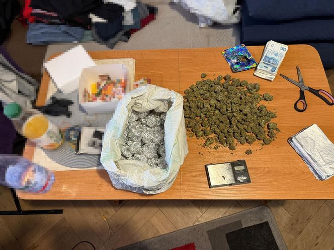 Narkotykowy biznes w sercu Warszawy. Nigeryjczyk i Polka wpadli z gigantyczną gotówką