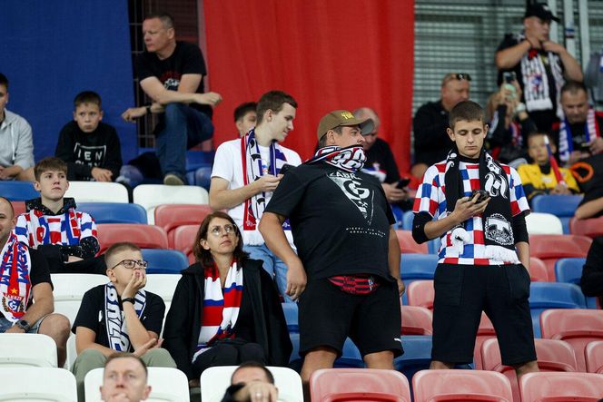 Kibice na meczu Górnik Zabrze - GKS Katowice w sobotę 21 września