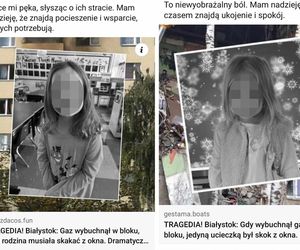 Białystok: Rodzina musiała skakać z okna. Szokujące informacje