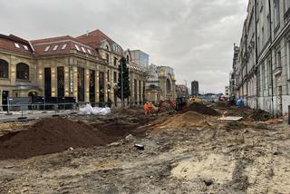 Kolejne zmiany na ulicy Dworcowej w Katowicach. Ruszyły prace nad budową miejskiego deptaka