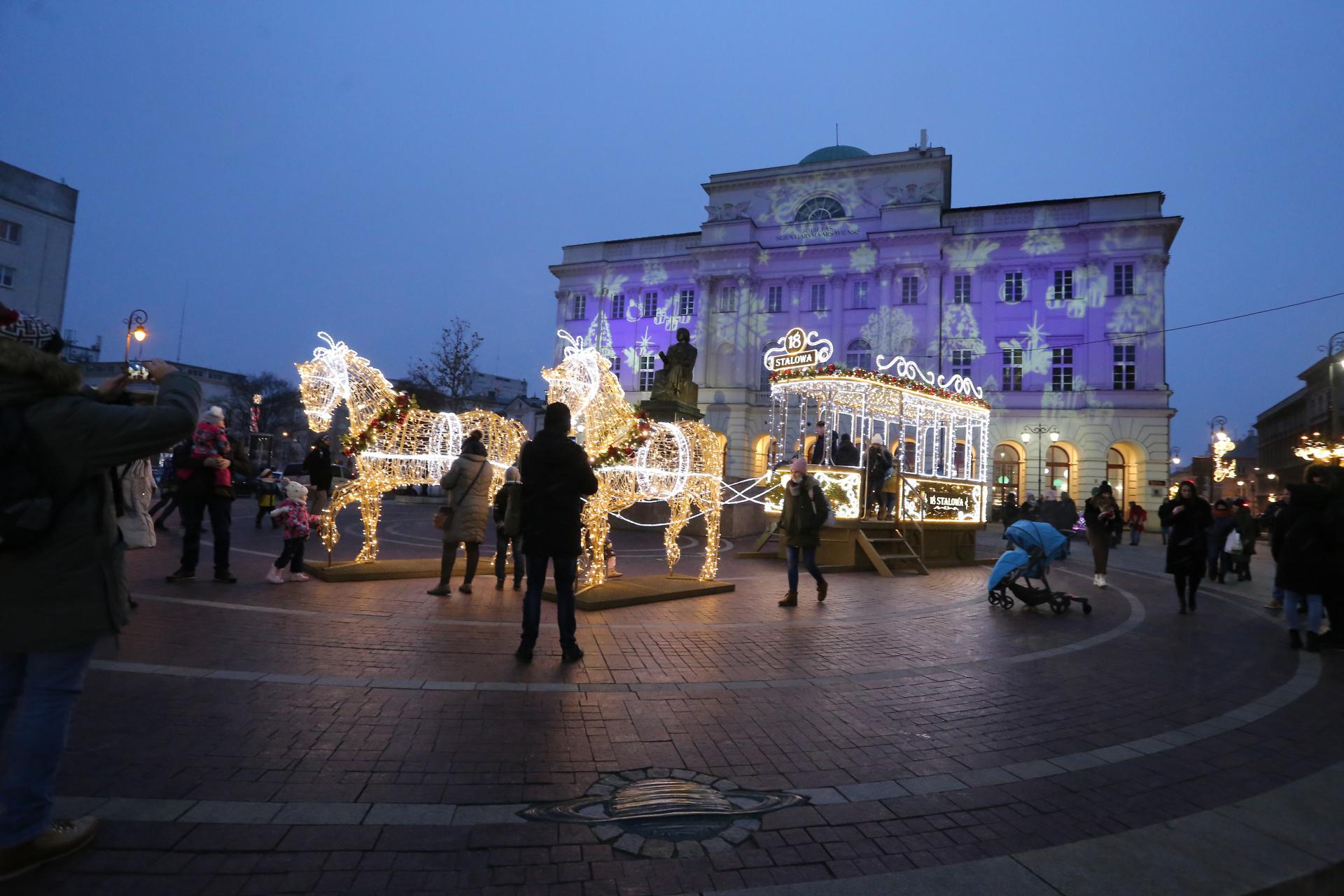 Warszawa Świąteczna iluminacja znów zachwyca Super Express