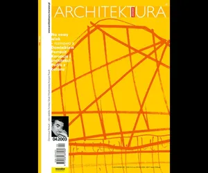 Miesięcznik Architektura 04/2003