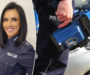 Piękna policjantka pędziła jak szalona! Koledzy nie mieli litości dla rzeczniczki komendy. Tak się tłumaczyła