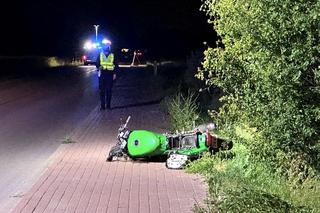 Wjechał motocyklem w łosia! Wielka tragedia, 18-latek nie miał szans