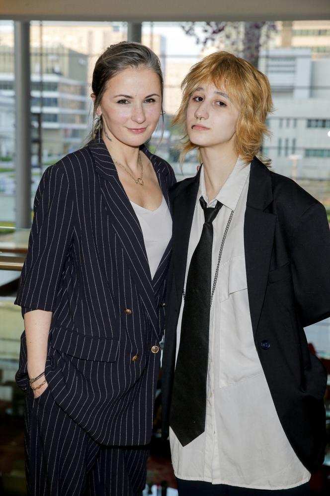 Anna Świątczak z córką Etiennette na gali Woman Power 2023