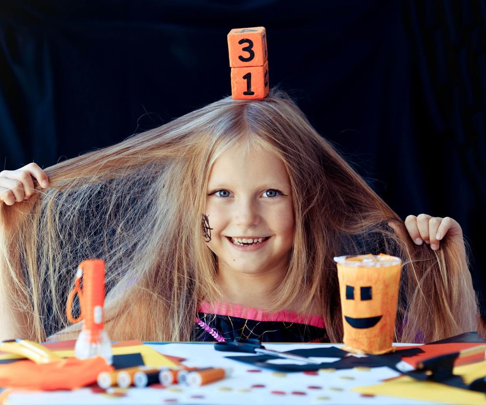 Czym pomalować włosy dziecku na Halloween? Sprawdź, dlaczego popularny spray to nie zawsze dobry pomysł