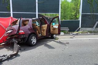 Wypadek na A4 koło Tarnowa - 21.05.2023r.