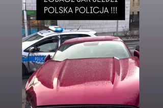 Karolina Pajączkowska miała wypadek przez policjanta! Auto skasowane!