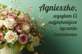 Kartki na imieniny Agnieszki do pobrania za darmo