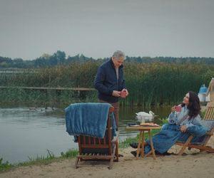 M jak miłość, odcinek 1847. Erwin (Andrzej Dopierała), Aleksandra (Małgorzata Pieczyńska)