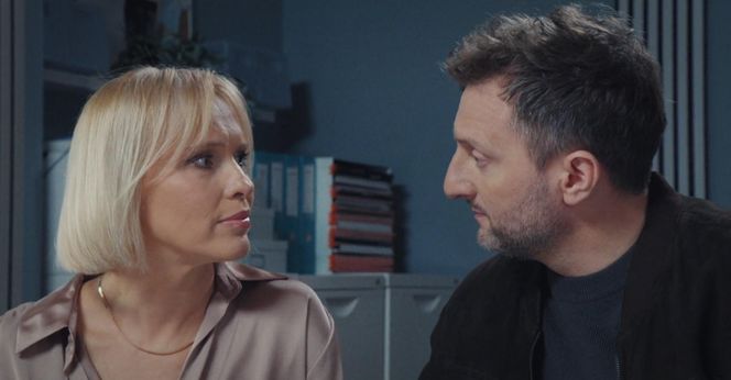 M jak miłość odc. 1873. Dorota (Iwona Rejzner), Bartek (Arkadiusz Smoleński)