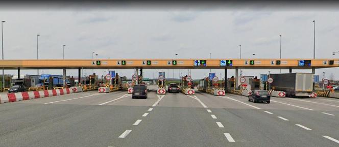 Autostrada A1, bramki w Rusocinie pod Gdańskiem