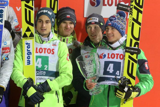 Maciej Kot, Andrzej Stękała, Stefan Hula, Kamil Stoch