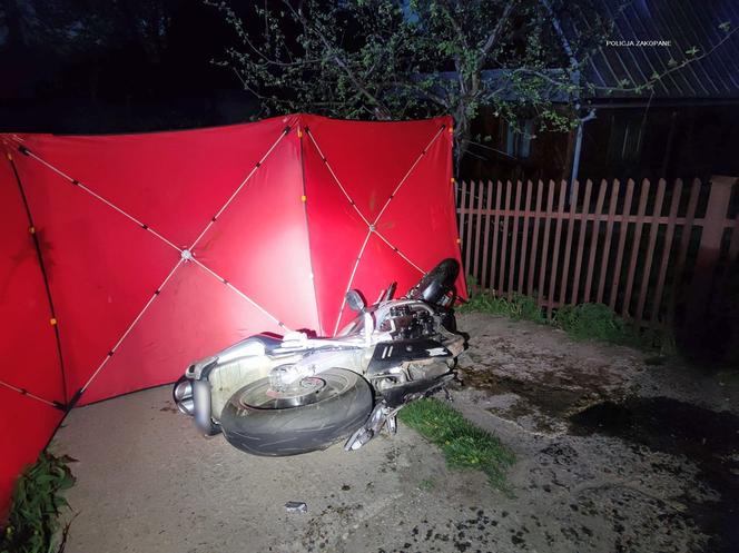 28-latek ofiarą makabry pod Poroninem! Jego motocykl rozbił się o auto 27-latki [ZDJĘCIA]