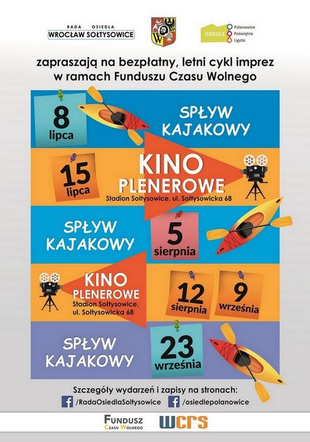 Letnie kino plenerowe na Sołtysowicach